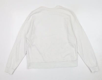 Womens UK Size 6 Disney White Pullover Sweatshirt