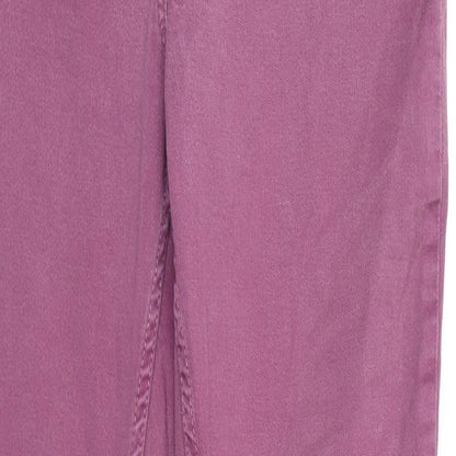 Farmers Market Hawaii Womens Purple Cotton Skinny Jeans Size 12 Slim Zip