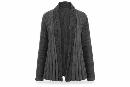 Womens UK Size S Sarah Hamilton Grey Cardigan Jumper
