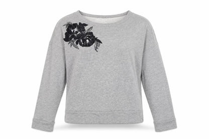 Womens UK Size 8 Marks and Spencer Grey Pullover Sweatshirt