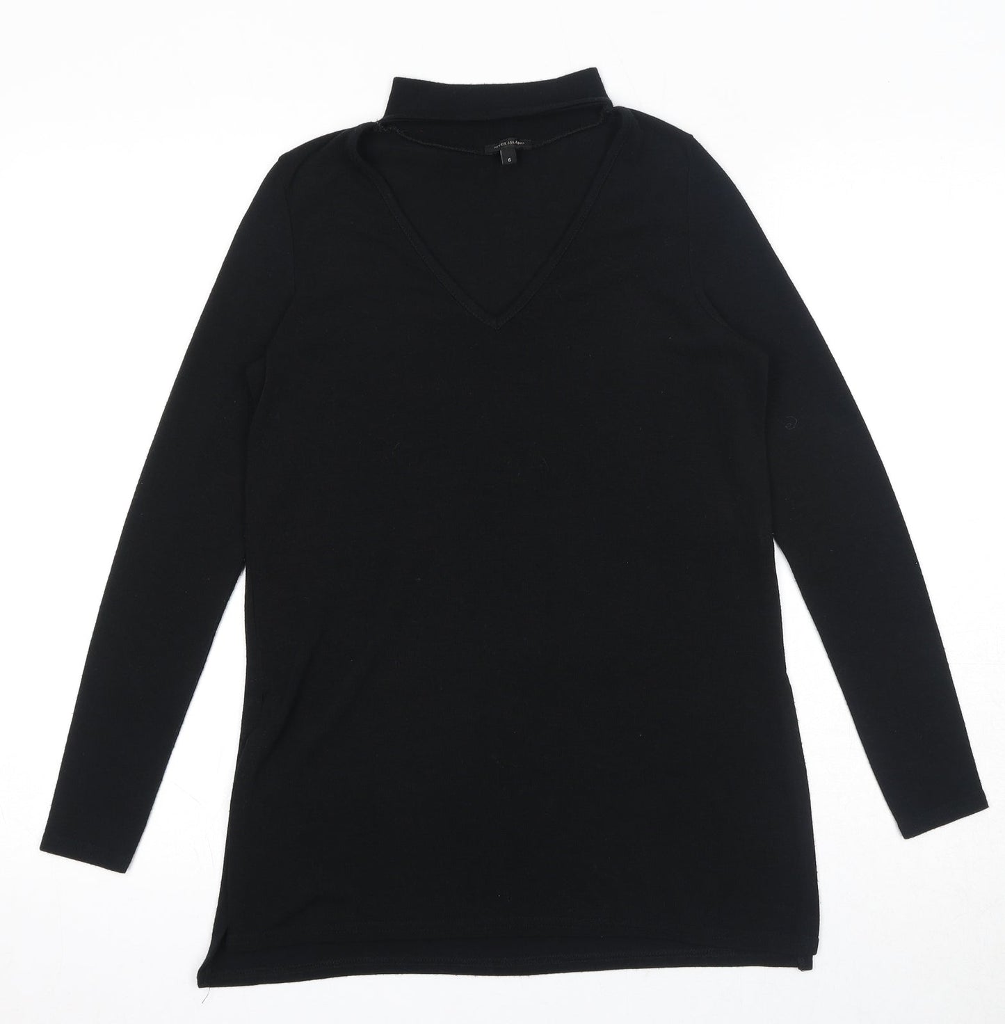 Womens UK Size 6 River Island Black Pullover Jumper