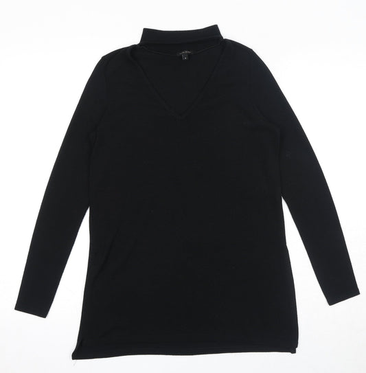 Womens UK Size 6 River Island Black Pullover Jumper