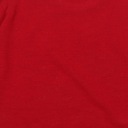 Womens UK Size XL Envy Us Red Pullover Jumper