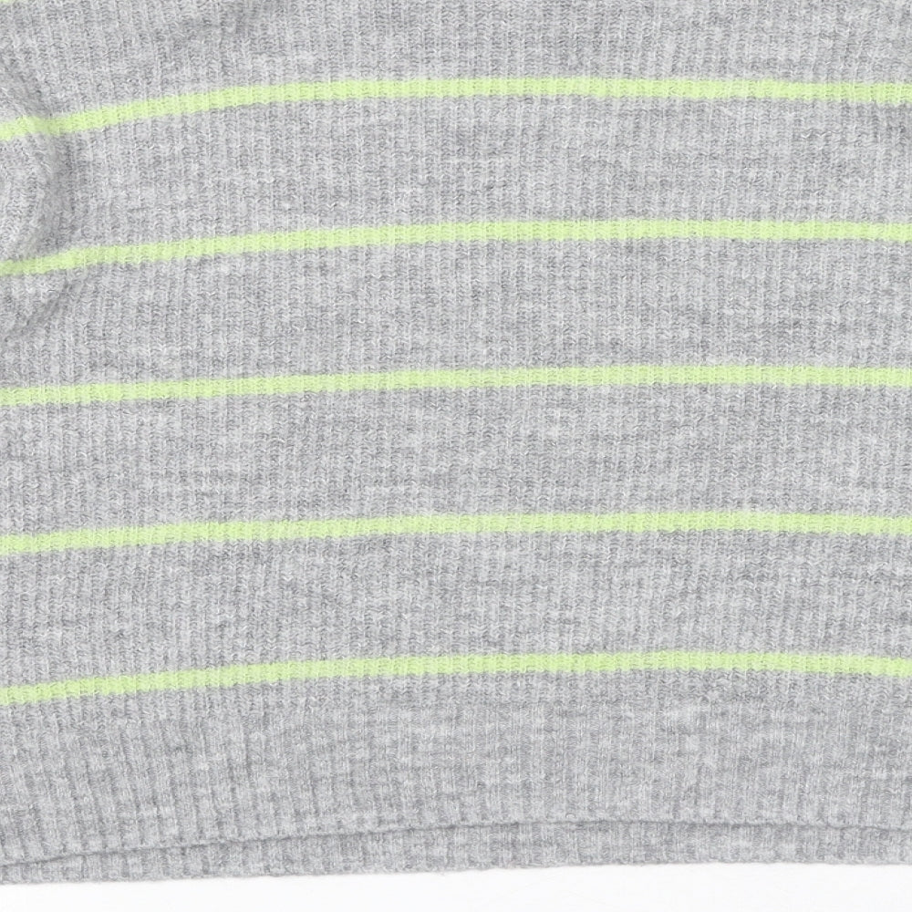 Womens UK Size M Divided by H&M Green Pullover Jumper