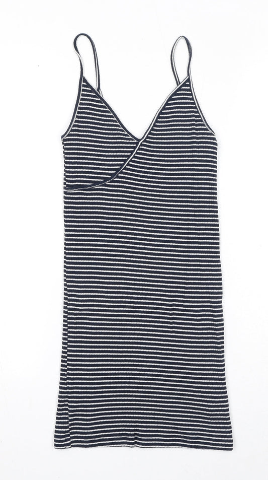 Womens UK Size 8 Topshop Blue Camisole Tank
