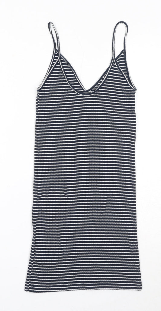 Womens UK Size 8 Topshop Blue Camisole Tank
