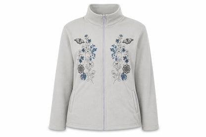Womens UK Size L Anne De Lancay Grey Jacket