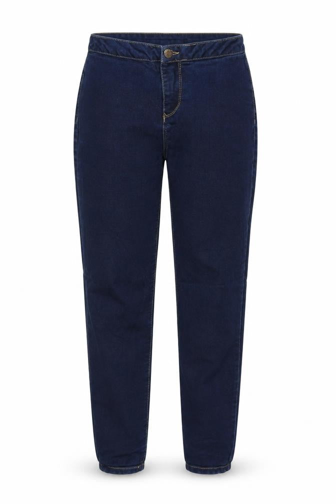 Womens UK Size 26 in Blue Spice Regular Fit Tapered Blue Jeans