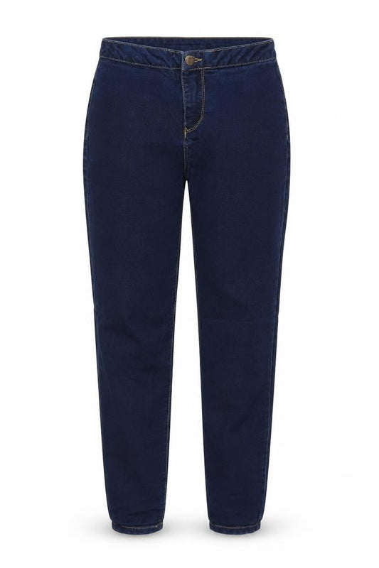 Womens UK Size 26 in Blue Spice Regular Fit Tapered Blue Jeans
