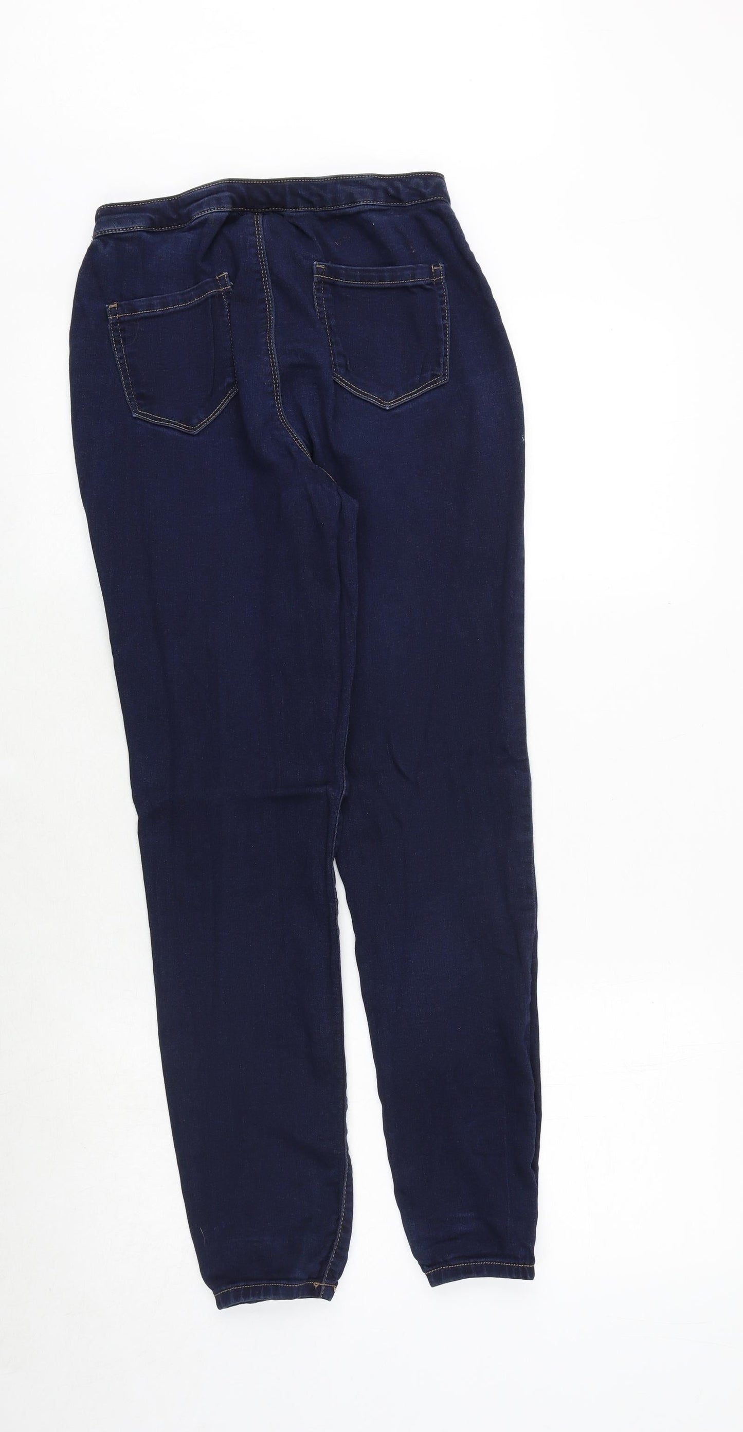 Womens UK Size 26 in Blue Spice Regular Fit Tapered Blue Jeans