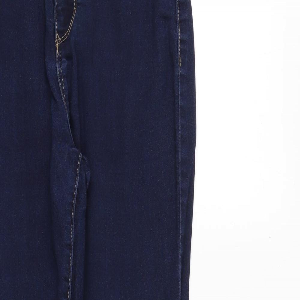 Womens UK Size 26 in Blue Spice Regular Fit Tapered Blue Jeans