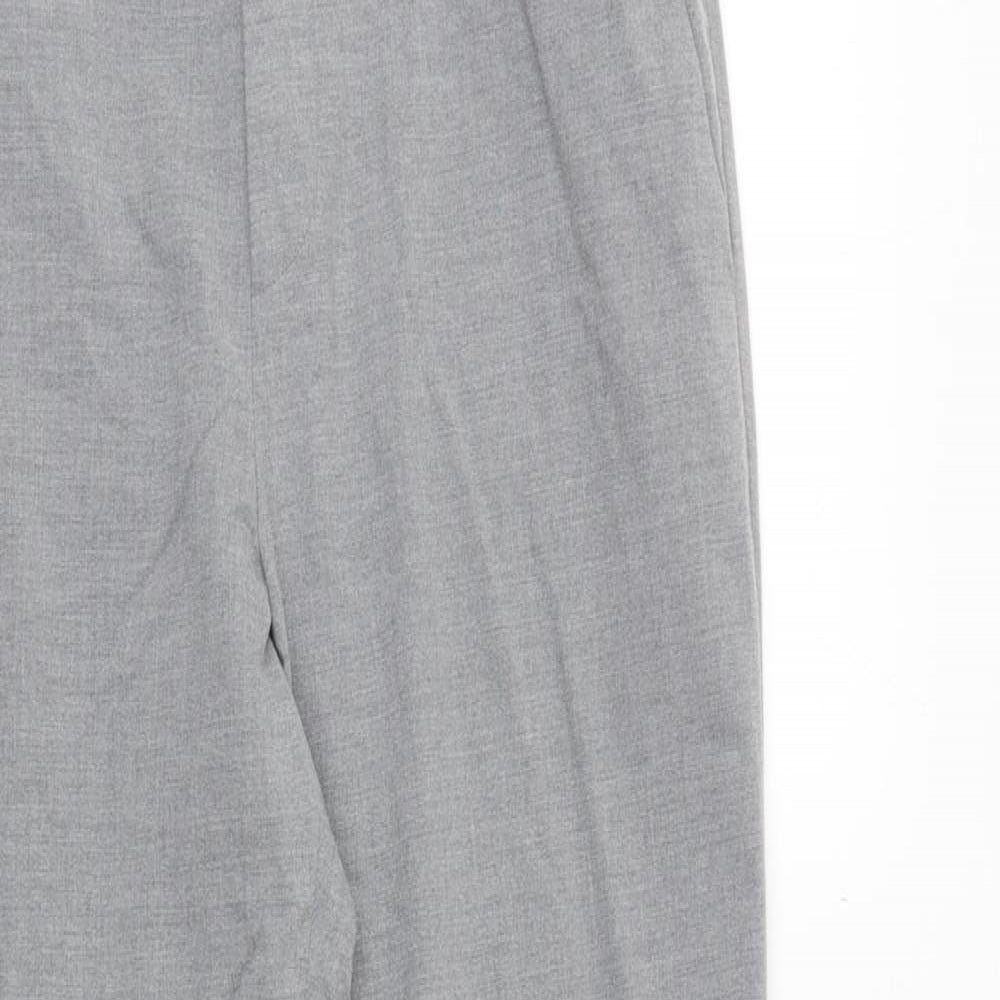 Womens UK Size 31 in Uniqlo Regular Fit  Grey Trousers