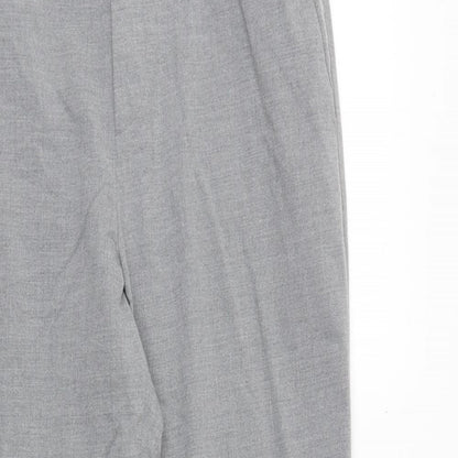 Womens UK Size 31 in Uniqlo Regular Fit  Grey Trousers