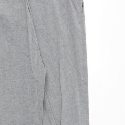Womens UK Size 31 in Uniqlo Regular Fit  Grey Trousers
