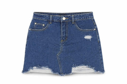 Womens UK Size 27 in Missguided Mini Denim Skirt