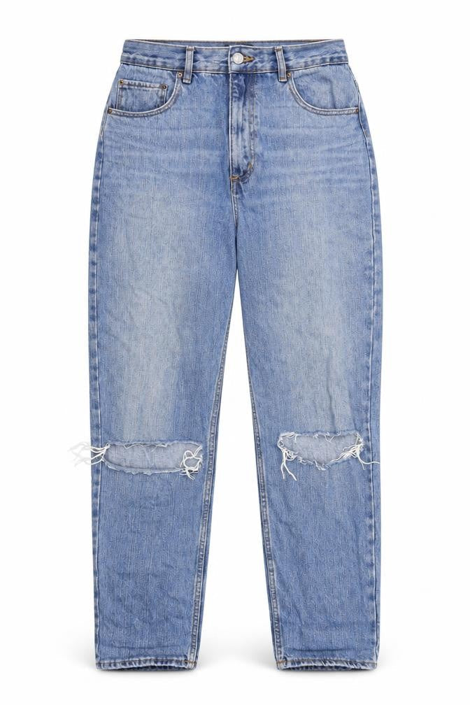 Womens UK Size 30 in ASOS Regular Fit Straight Blue Jeans
