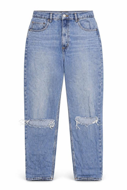 Womens UK Size 30 in ASOS Regular Fit Straight Blue Jeans