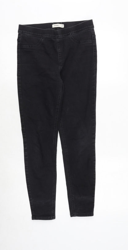 Womens UK Size 10 Marks and Spencer Regular Fit Jegging Black Jeans