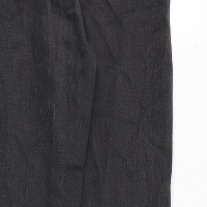 Womens UK Size 8 H&M Regular Fit Straight Black Jeans
