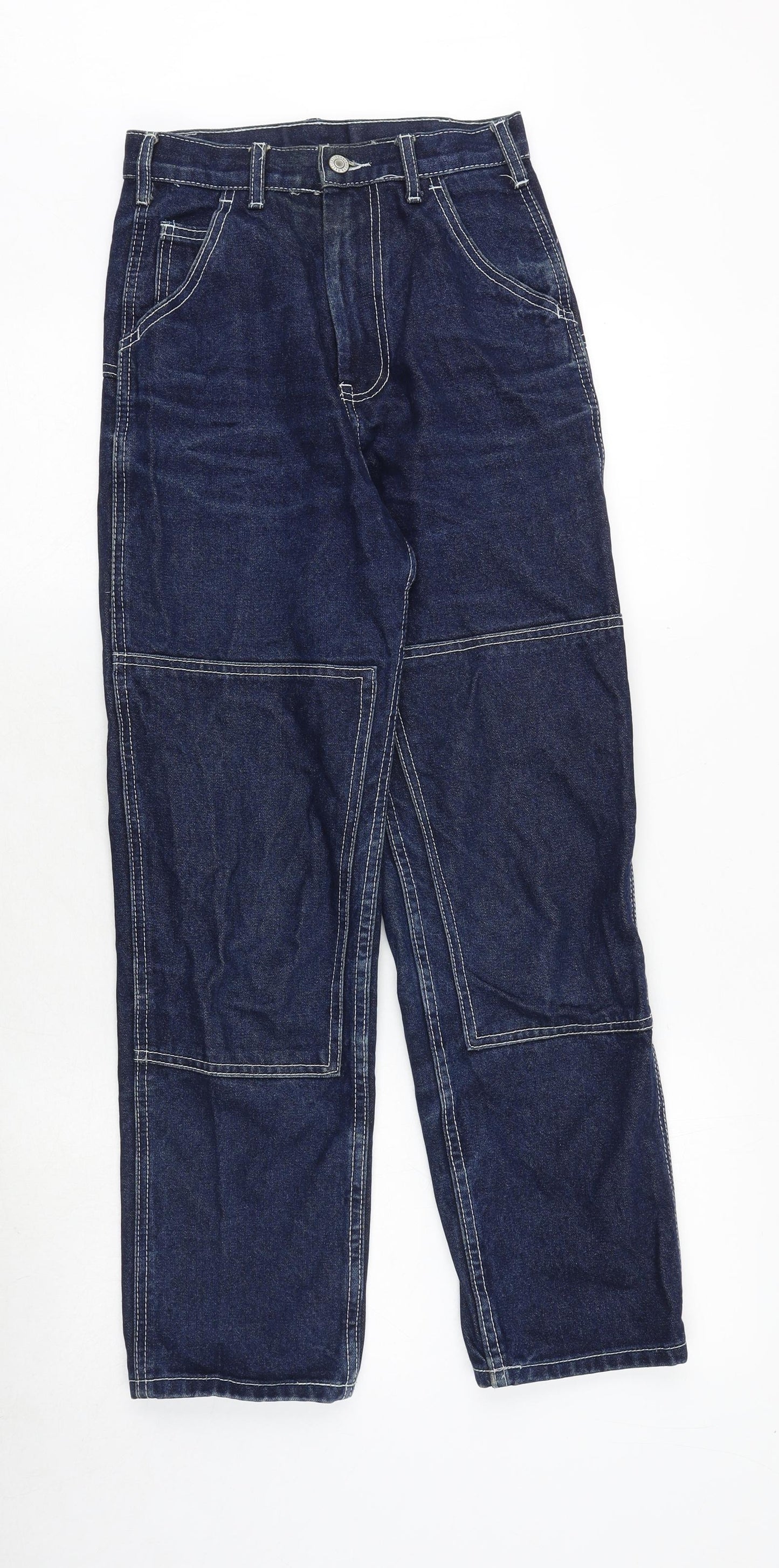 Womens UK Size S J.Galt Regular Fit Straight Blue Jeans