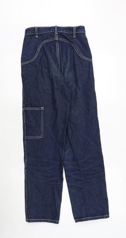 Womens UK Size S J.Galt Regular Fit Straight Blue Jeans