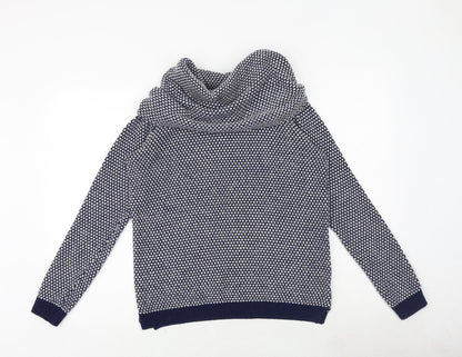 Womens UK Size S Wallis Blue Pullover Jumper