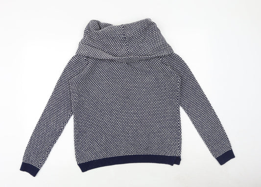 Womens UK Size S Wallis Blue Pullover Jumper