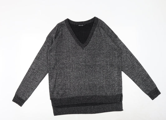 Womens UK Size 12 Brave Soul Black Pullover Jumper