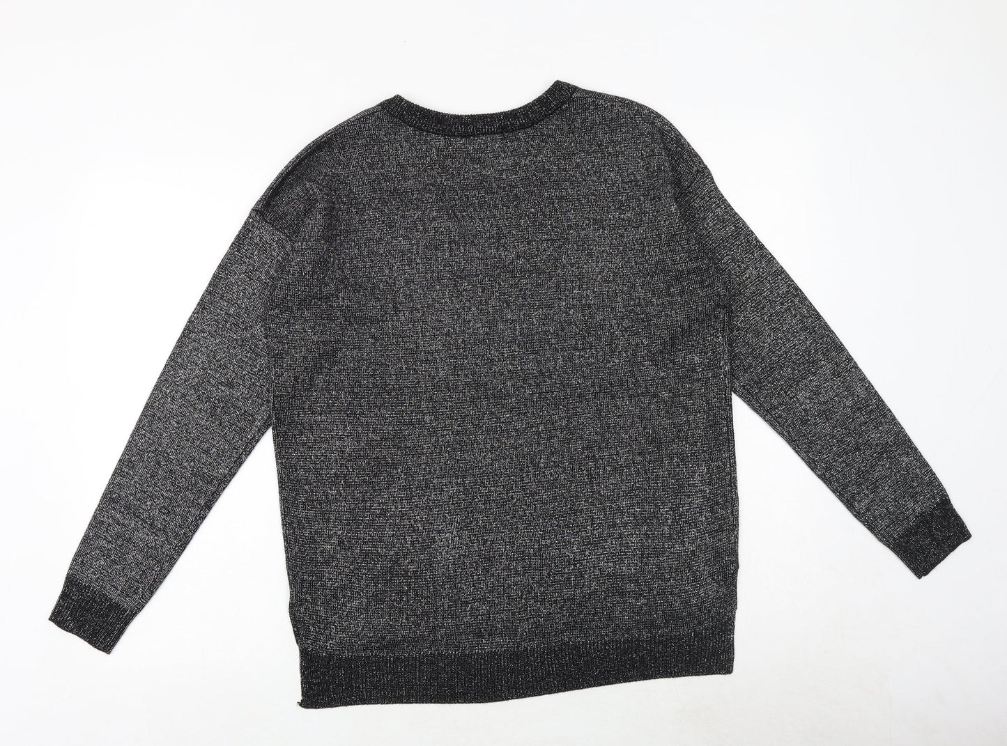 Womens UK Size 12 Brave Soul Black Pullover Jumper