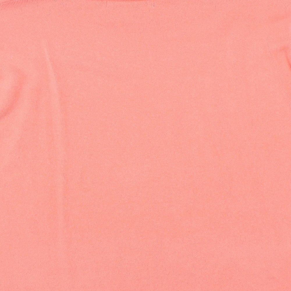 Womens UK Size L Bonmarché Pink Pullover Jumper