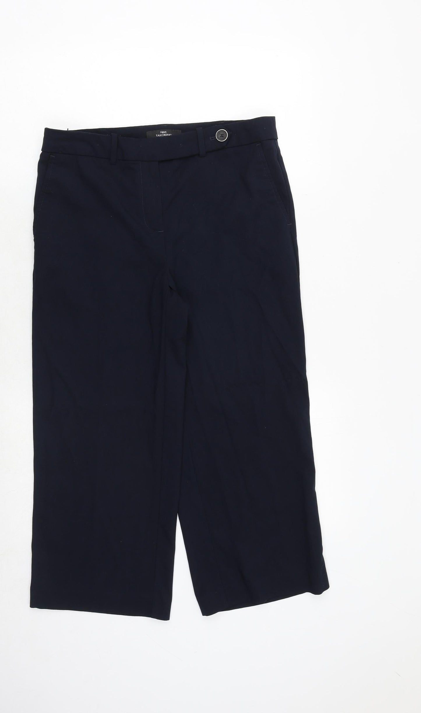 Womens UK Size 10 NEXT Regular Fit  Blue Trousers