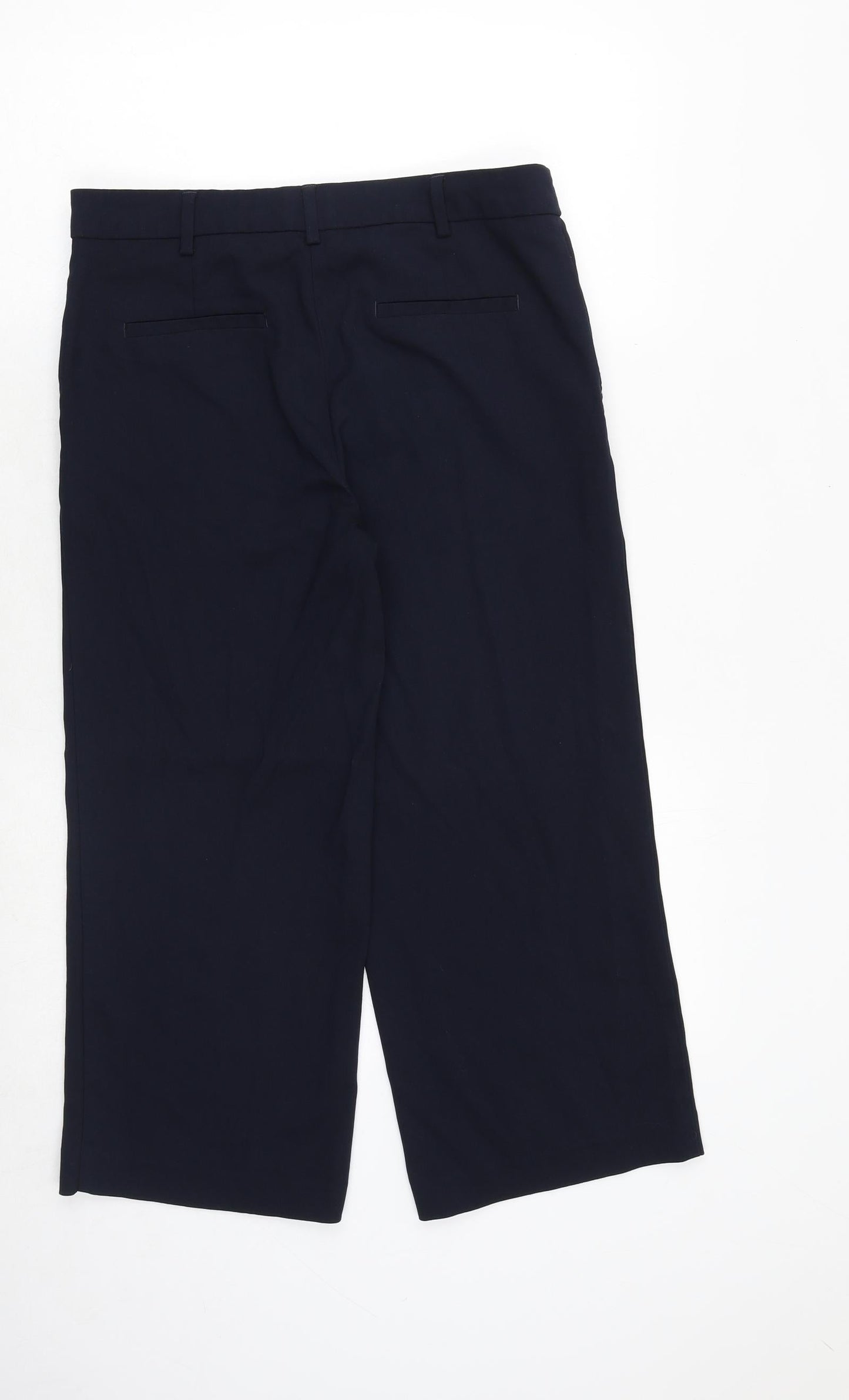 Womens UK Size 10 NEXT Regular Fit  Blue Trousers