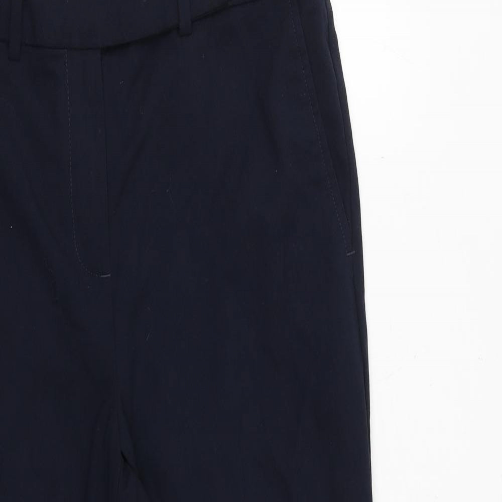 Womens UK Size 10 NEXT Regular Fit  Blue Trousers