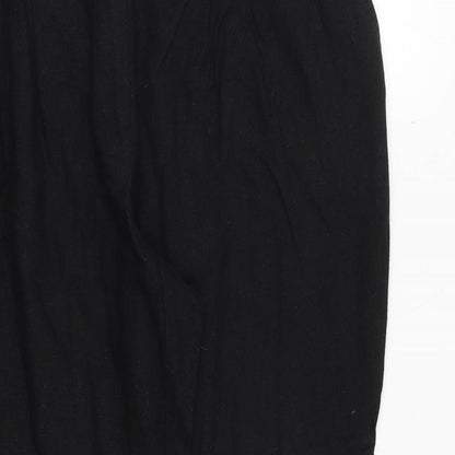 Womens UK Size 14 Dorothy Perkins Regular Fit  Black Trousers