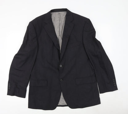 Mens UK Size 40 Marks and Spencer Regular Grey Suit Jacket