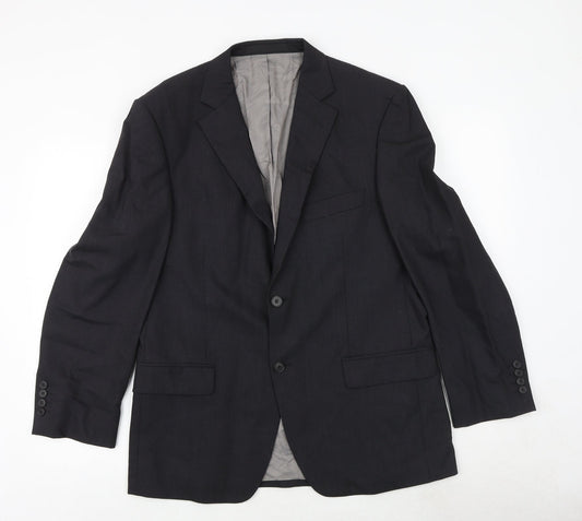 Mens UK Size 40 Marks and Spencer Regular Grey Suit Jacket