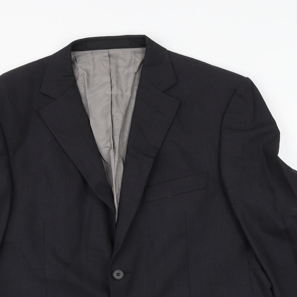 Mens UK Size 40 Marks and Spencer Regular Grey Suit Jacket