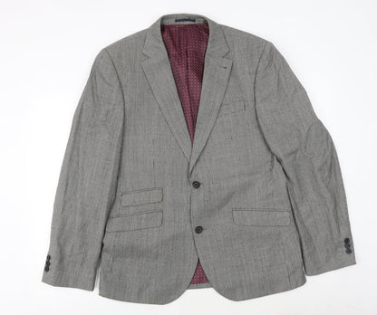 Mens UK Size 42 NEXT Regular Grey Suit Jacket