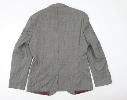 Mens UK Size 42 NEXT Regular Grey Suit Jacket