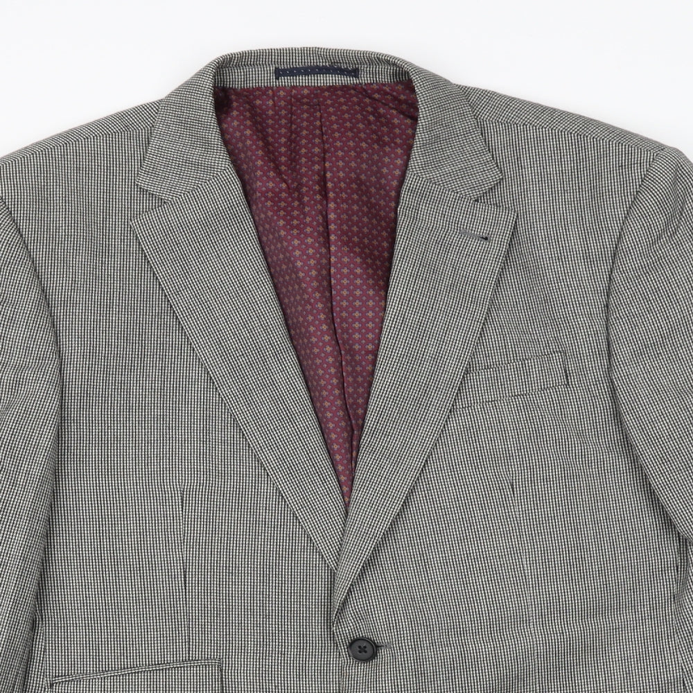 Mens UK Size 42 NEXT Regular Grey Suit Jacket