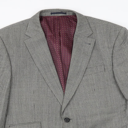 Mens UK Size 42 NEXT Regular Grey Suit Jacket