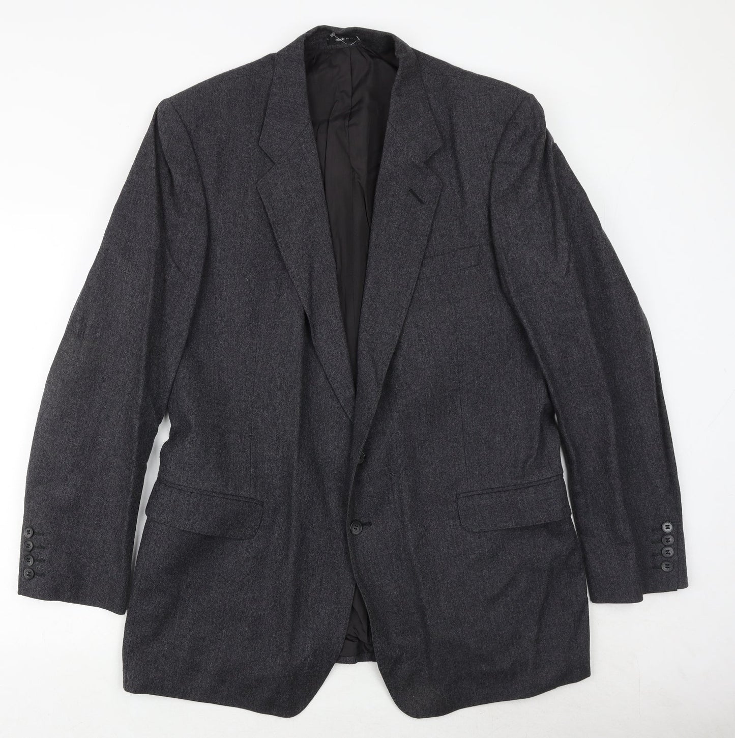 Mens UK Size 44 St Michael Regular Grey Suit Jacket