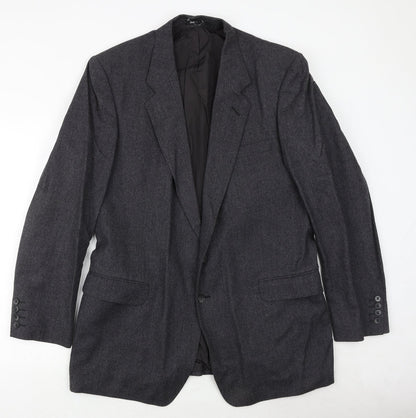 Mens UK Size 44 St Michael Regular Grey Suit Jacket