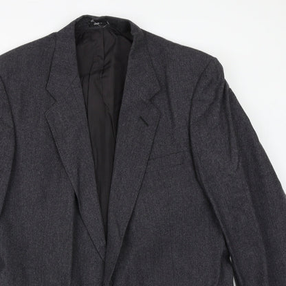 Mens UK Size 44 St Michael Regular Grey Suit Jacket