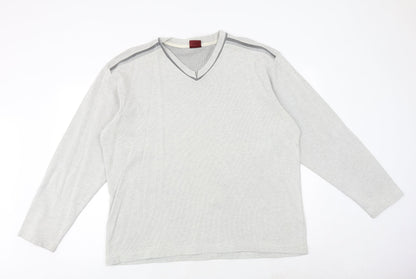 Mens UK Size 2XL Burton Grey Pullover Sweatshirt