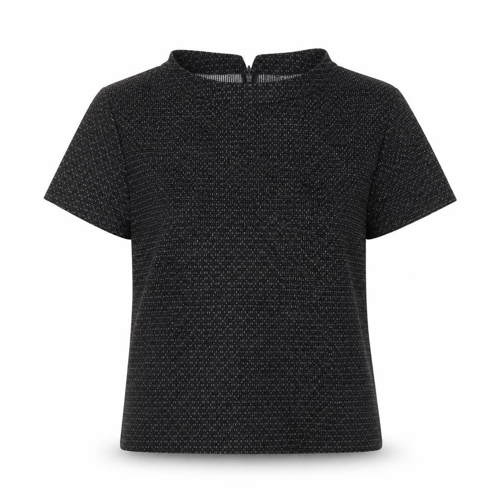 Womens UK Size 8 NEXT Black Basic T-Shirt