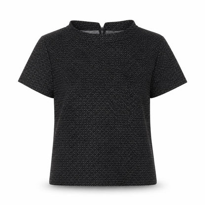 Womens UK Size 8 NEXT Black Basic T-Shirt