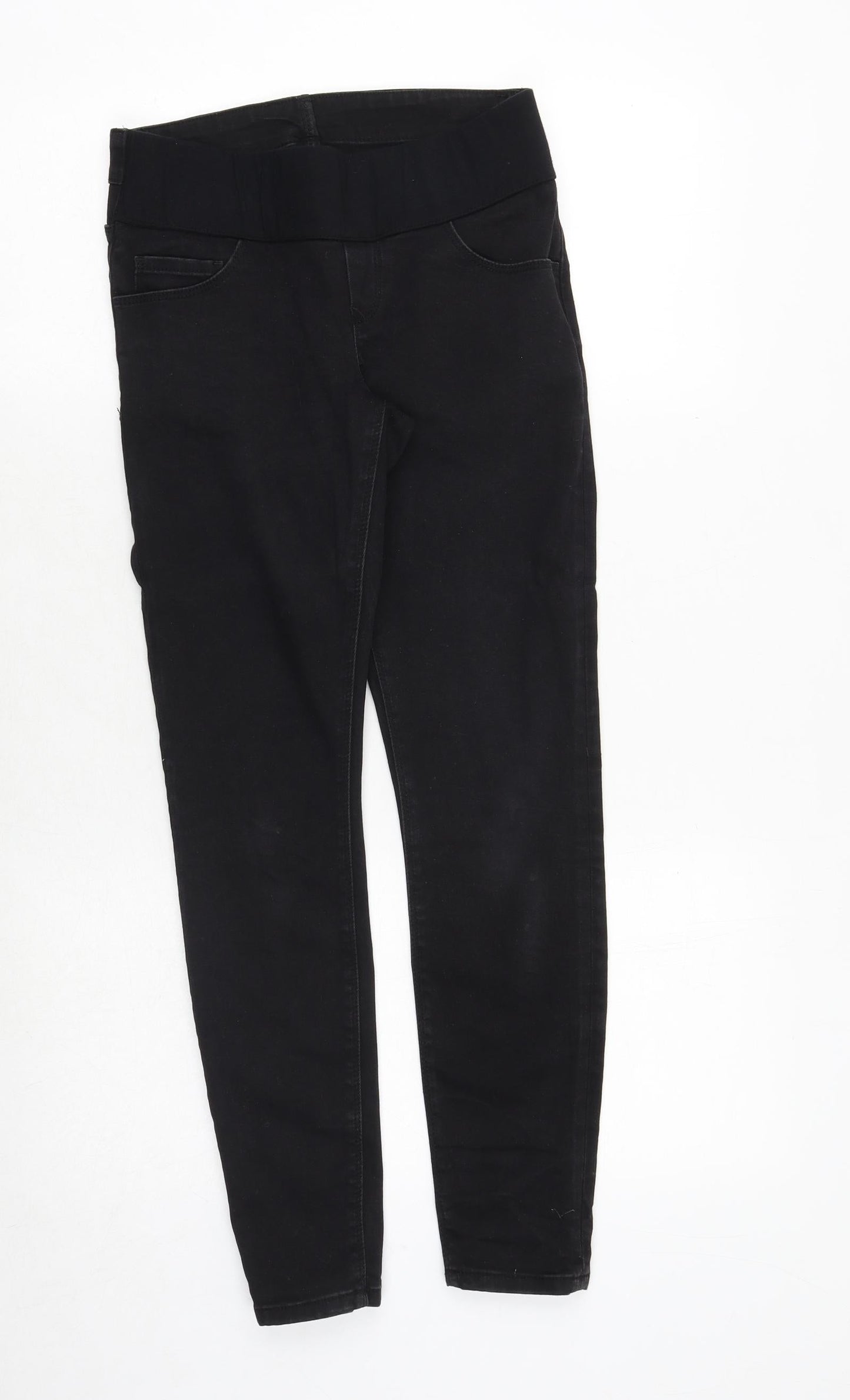 ASOS Womens Black Cotton Skinny Jeans Size 8 Regular