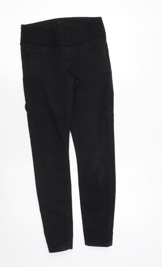 ASOS Womens Black Cotton Skinny Jeans Size 8 Regular
