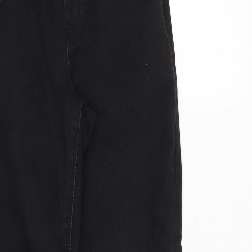 ASOS Womens Black Cotton Skinny Jeans Size 8 Regular